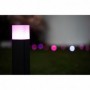 Stalp LED RGB pentru exterior Ledvance SMART+ Wifi Cube Post, 10W, 500 lm, lumina alba si color (3000K), IP44/IK03, 800x120mm, a