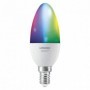 3 Becuri LED RGB inteligent Ledvance SMART+ WiFi Candle Multicolour B, E14, 4.9W (40W), 470 lm, lumina alba si color (2700-6500K