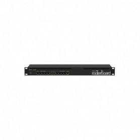 ROUTER MIKROTIK RB2011IL-RM, 5xLAN Fast Ethernet, 5xLAN Gigabit, PoEouton port 10, 1U rackmount, 600MHz CPU, 64MB RAM, RouterOS 