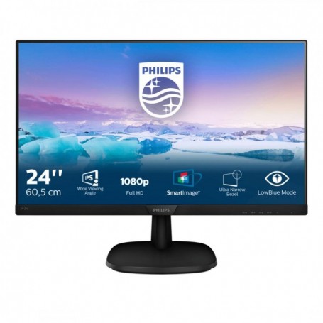 Monitor Philips 23.8" 243V7QJABF/00, Diagonal (inch): 23.8, Diagonal (cm): 60.5, Aspect ratio: 16:9, Panel: IPS, Resolution: 192