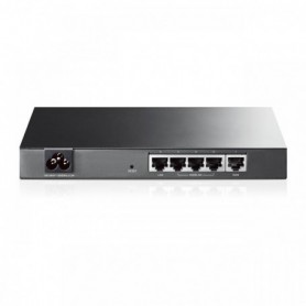 "Load Balance Broadband Router PORT: 1× 10/100 Mbps RJ45 WAN Port, 3× 10/100 Mbps RJ45 WAN/LAN Ports, 1× 10/100 Mbps RJ45 LAN Po