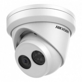 Camera de supraveghere IP Turret 8MP AcuSense Hikvision DS-2CD2383G2- I28, lentina fixa: 2.8mm, iluminare min: Color: 0.005 Lux 