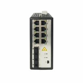 NVR Hikvision 8 canle DS-3T3512P, 4 × 1000BaseX SFP Port, 8 × 802.3af/at PoE/PoE+ 10/100/1000BaseT Port, and 1 × Management Seri