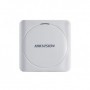 Cititor card Hikvision DS-K1801M, citeste carduri RFID Mifare, distanta citire: 50mm, comunicare: Wiegand 26/34 protocol, indica