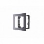 Panou frontal pentru un modul videointerfon modular Hikvision DS-KD-ACW1 montare aplicata material aluminiu dimensiuni: 117mm x 