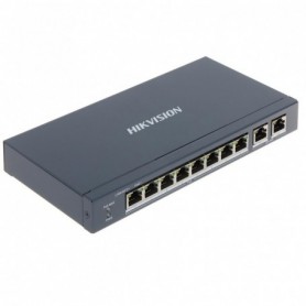 Switch Hikvision DS-3E0310P-E/M, 8-port, PoE