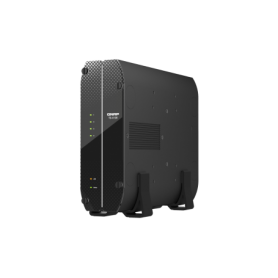 NAS QNAP 410E 4-Bay, CPU Intel Celeron J6412 4-core/4-thread Processor, RAM onboard 8GB (not expandable), 2.5" SATA SSD 6Gbps HD