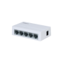 DAHUA 5 PORT UNMANAGED SWITCH PFS3005-5ET-L-V2, Interffata: 5 x 100Mbps, alimentare: 5 VDC 1 A, Switching Capacity: 1 Gbit, Pack
