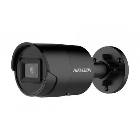 Camera supraveghere Hikvision IP bullet DS-2CD2046G2-IU(2.8mm)(C)black, 4 MP, culoare neagra, low-light powered by DarkFighter, 