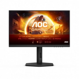Monitor AOC 27" 27G4X, Diagonal (inch): 27, Diagonal (cm): 69, Aspect ratio: 16:9, Panel: IPS, Resolution: 1920x1080, Refresh Ra