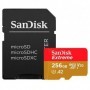 Card de Memorie MicroSDXC  SanDisk Extreme PLUS, 256GB, Clasa 10, R/W speed: up to 100MB/s/ 90MB/s, include adaptor SD (pentru t