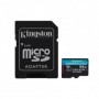 Card de Memorie MicroSD Kingston Canvas GO Plus, 64GB, Adaptor SD, Class 10