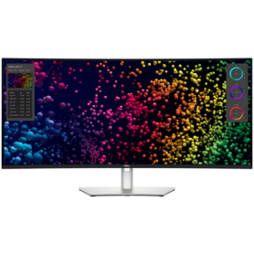 Monitor LED DELL UltraSharp U4025QW 40" Curved, 5120x2160, WUHD, 120Hz, IPS Antiglare, 21:9, 1000:1, 450 cd/m2, 8ms/5ms, 178/178