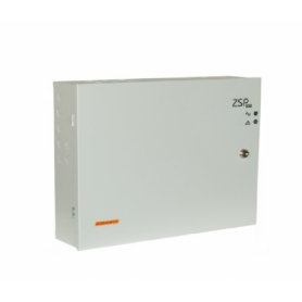 Sursa de alimentare pentru sisteme de detectie incendiu 24V/4A in cutie metalica Merawex ZSP100-4A-18, loc pentru 2 acumulatori,