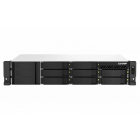 NAS QNAP 873AeU 8-Bay, CPU AMD Ryzen V1000 series V1500B 4C/8T 2.2 GHz, RAM 4GB (1 x 4GB) DDR4 SODIMM  (max. 64GB total, optiona