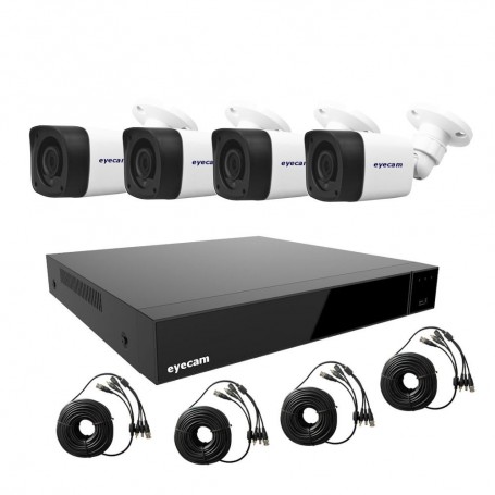 EyecamSistem supraveghere video 5MP 4 camere Eyecam