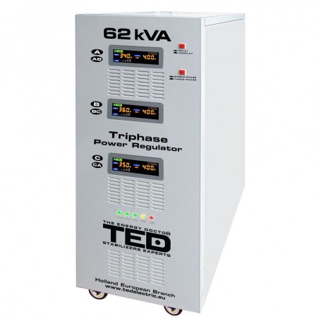 Stabilizator retea maxim 62KVA-SVC cu servomotor trifazat