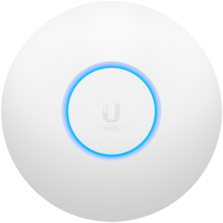Ubiquiti U6-Lite Wi-Fi 6 Access Point with dual-band 2x2 MIMO in a compact design for low-profile mounting no POE included in pa