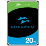 HDD Video Surveillance SEAGATE SkyHawk AI 20TB CMR (3.5", 256MB, SATA 6Gbps, RV Sensors, Rescue Data Recovery Services 3 ani, 55