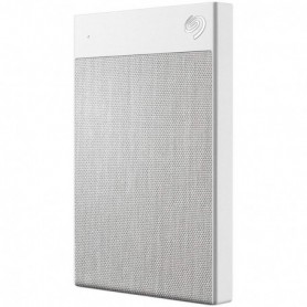 HDD Extern SEAGATE Backup Plus Ultra Touch 2TB, USB 3.0 Type C, AES-256 encryption, Rescue Data Recovery Services, White