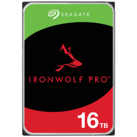 HDD NAS SEAGATE IronWolf Pro 16TB CMR 3.5", 256MB, SATA 6Gbps, 7200RPM, RV Sensors, Rescue Data Recovery Services 3 ani, TBW: 55