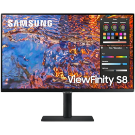 Monitor LED Samsung LS27B800PXUXEN 27", IPS, 16:9, UHD, 3,840 x 2,160@60Hz, 1000 : 1, 178/178, 5ms, 350cd/m2, 1xHDMI, 1xDP, 3xUS