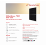 Panou Solar Fotovoltaic Monocristalin HiKu6 Mono PERC CS6R-400MS Black Frame, max. 1500V, lungime cablu 1100mm, conector EVO2, 4