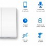 TP-LINK TAPO S220 intrerupator inteligent dublu (NECESITA HUB TAPO), Wireless: 868 MHz, incarcare maxima: 600 W LED/600W CFL/100