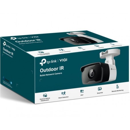 "TP-LINK VIGI 4MP Outdoor Bullet Network Camera,VIGI C340i(4mm), 1/3""Progressive Scan CMOS, obiectiv: 4mm, F2.2,  unghi vizuali