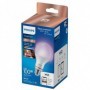 Bec LED RGB inteligent Philips Bulb A67, Wi-Fi, Bluetooth, E27, 13W (100W), 1521 lm, lumina alba si color (2200-6500K)