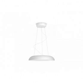 Pendul LED Philips Hue Amaze, Bluetooth, 33.5W (204W), 3000 lm, lumina alba (2200-6500K), IP20, 43.4cm, Alb, Intrerupator cu var
